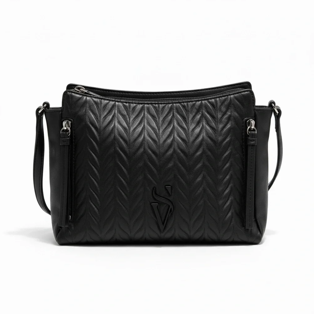 Vera Wang Quilted Crossbody Bag - Picture 6 of 6